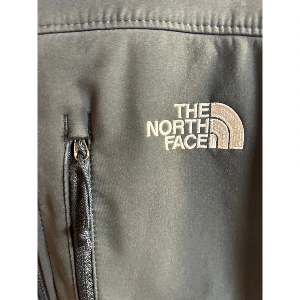 The North Face Apex Bionic Jacket Size M Black Softshell Full Zip Mens